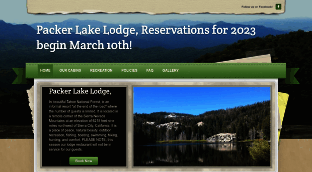 packerlakelodge.com