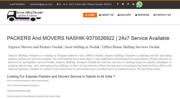 packersandmoversinnashik.com