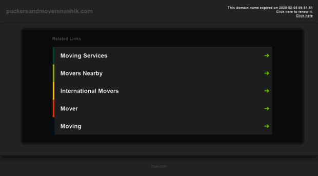 packersandmoversnashik.com