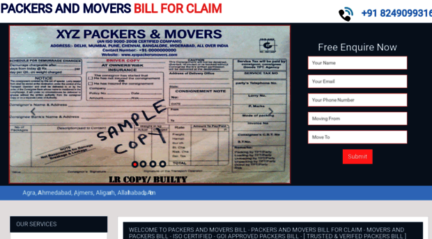 packersmoversbillforclaim.in