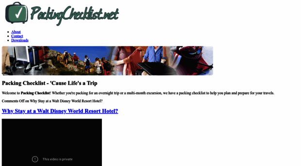 packingchecklist.net