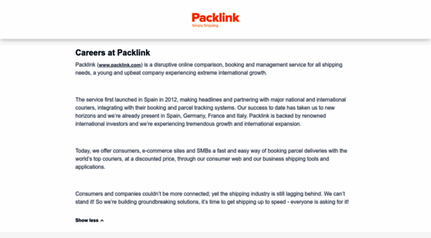 packlink.workable.com