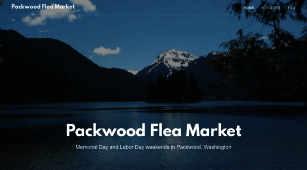 packwoodfleamarket.com