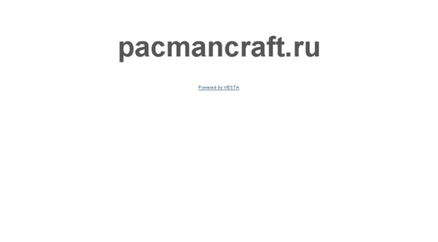 pacmancraft.ru