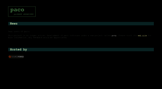 paco.sourceforge.net