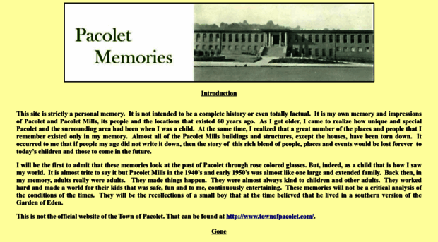 pacoletmemories.com