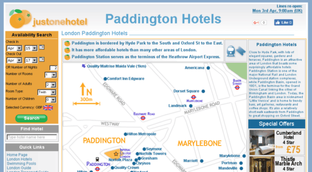 paddingtonhotels.co.uk
