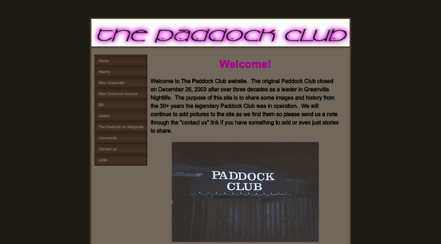 paddocknightclub.com