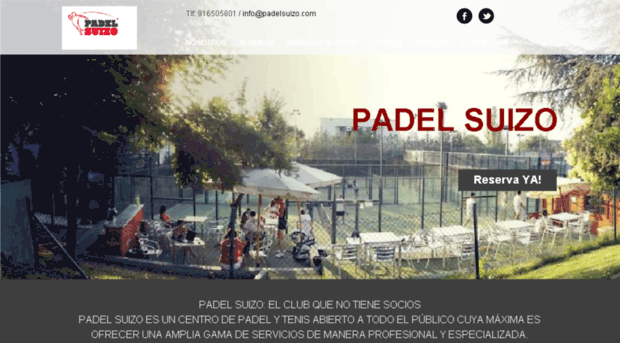 padelclubsuizo.com