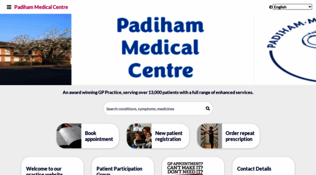 padihammedicalcentre.co.uk