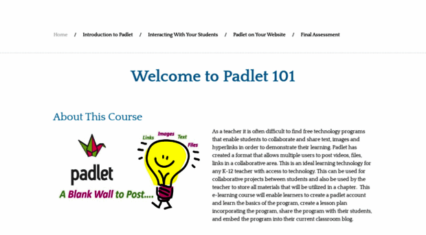 padlet101.weebly.com