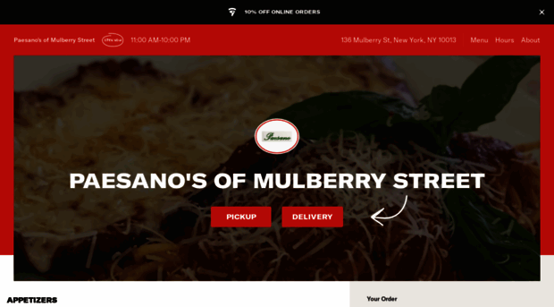 paesanosofmulberrystreet.com