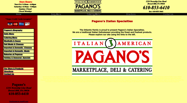 paganosdeli.com