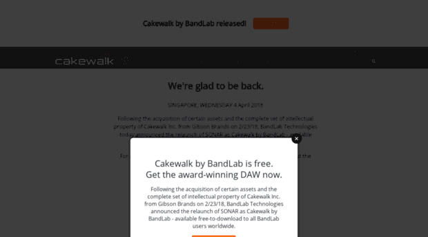 page.cakewalk.com