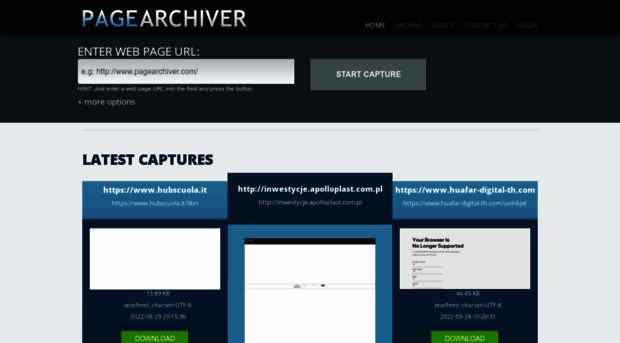 pagearchiver.com