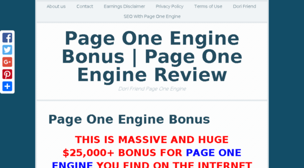 pageoneenginebonus.com