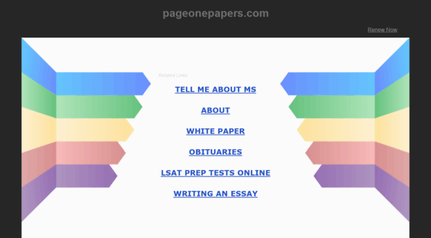 pageonepapers.com