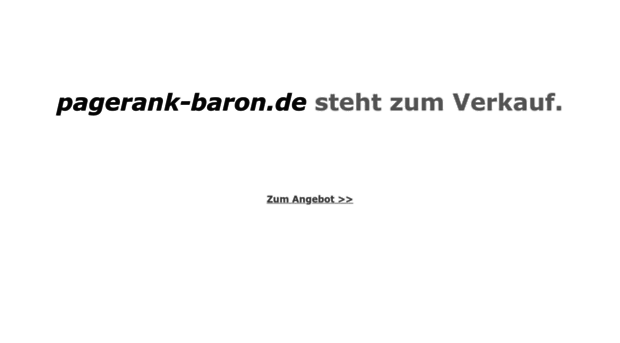 pagerank-baron.de