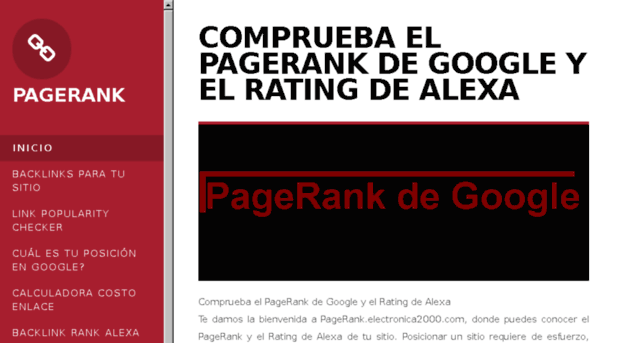 pagerank.electronica2000.com