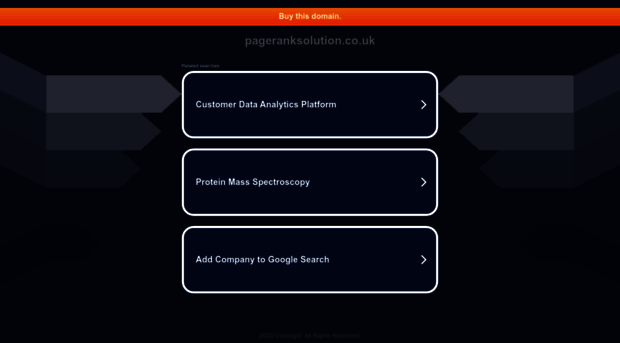 pageranksolution.co.uk