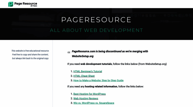 pageresource.com