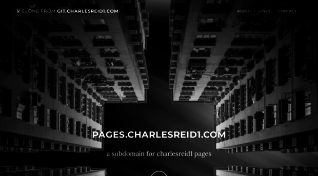 pages.charlesreid1.com