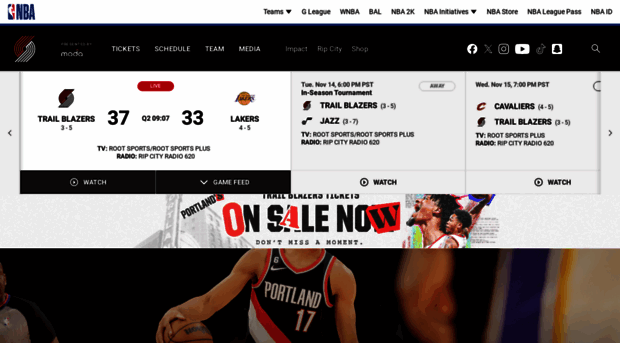 pages.portlandtrailblazers.com