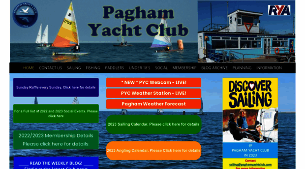 paghamyachtclub.com