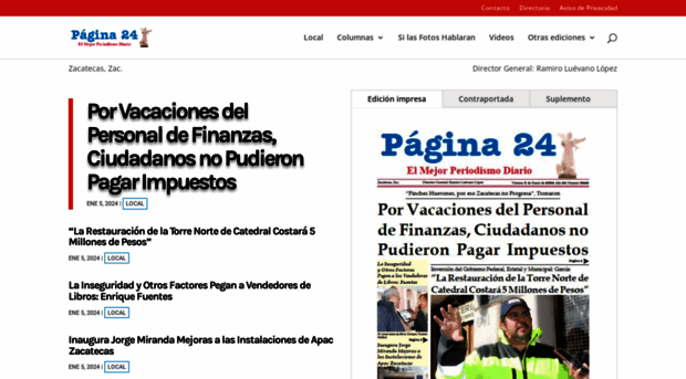 pagina24zacatecas.com.mx