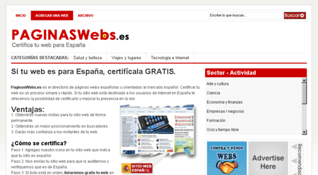 paginaswebs.es