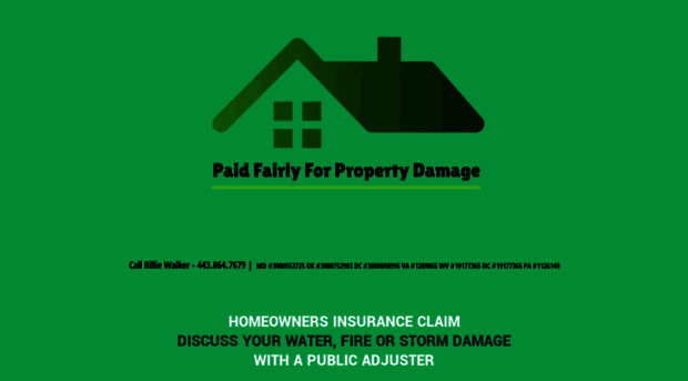 paidfairlyforpropertydamage.com