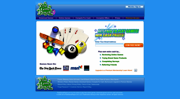 Free Online Games, Make Money, Paid Game Player