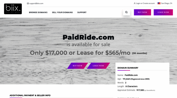 paidride.com