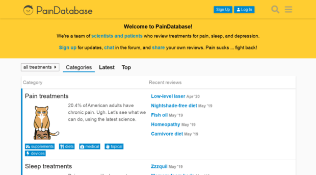 paindatabase.com