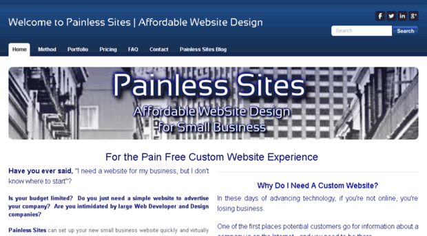 painlesssites.com