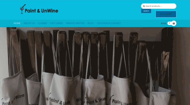 paintandunwine.com