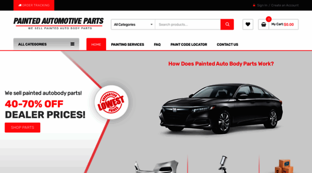 paintedautomotiveparts.com