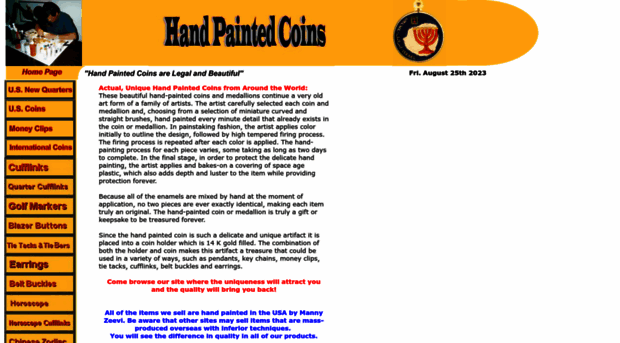 paintedcoins.com