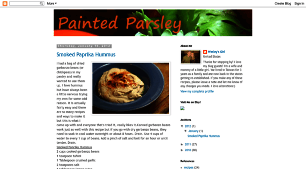 paintedparsley.blogspot.com