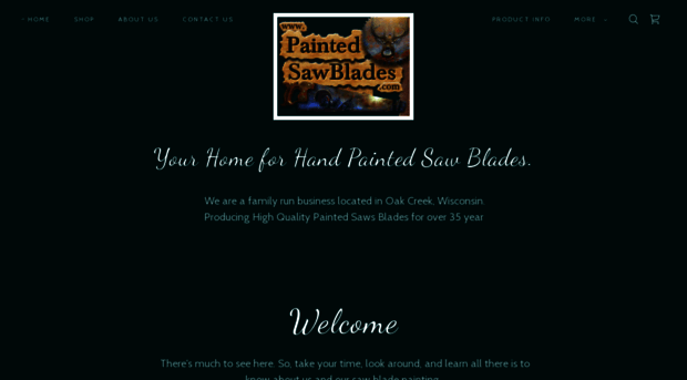 paintedsawblades.com