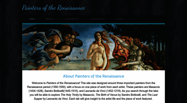 paintersoftherenaissance.weebly.com