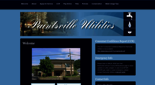 paintsvilleutilities.com