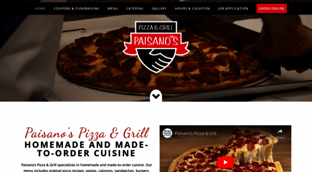 paisanospizzagrill.com