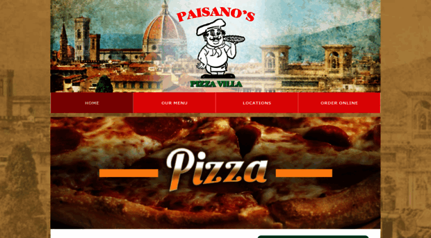 paisanospizzavilla.com