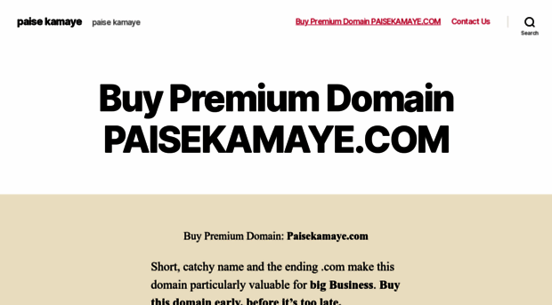 paisekamaye.com