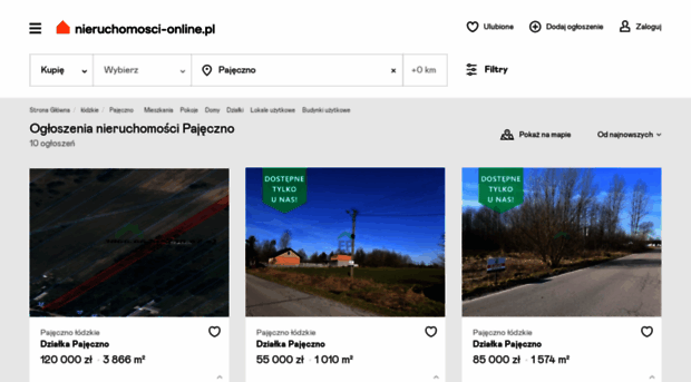 pajeczno.nieruchomosci-online.pl