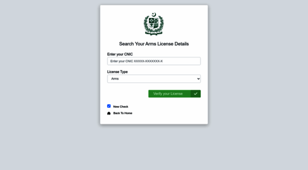 pakarmlicence.pk