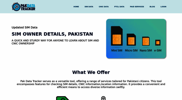 pakdatatracker.com
