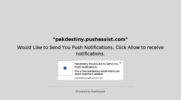 pakdestiny.pushassist.com