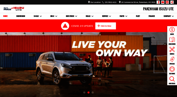 pakenhamisuzuute.com.au